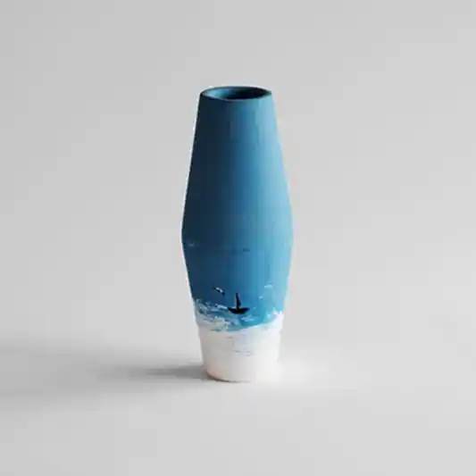 Dekoratif Vazo | Sastrugi no.10